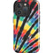 Liquid Blue Tie Dye - Rainbow iPhone 16 Pro Magsafe Impact Case
